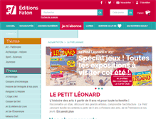 Tablet Screenshot of lepetitleonard.com